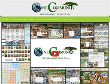 Tablet Screenshot of onecommunityglobal.org
